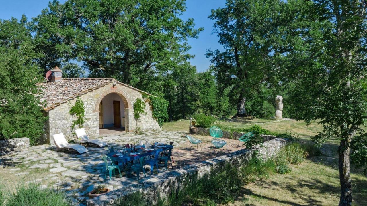 Montelodoli Capanna Villa Джайоле ин Кианти Екстериор снимка